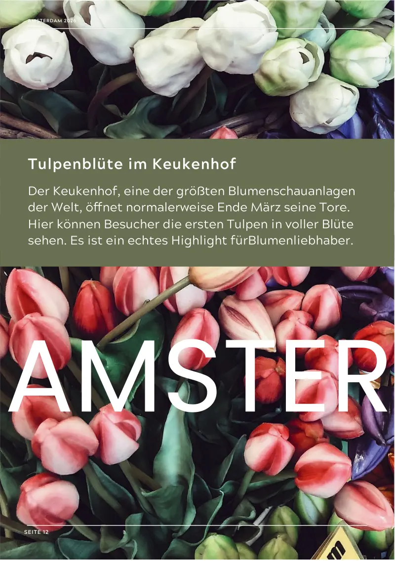 Katalogseite 12 aus dem Monatsteil Mai: Empfehlungen und Veranstaltungen mit Fotos.